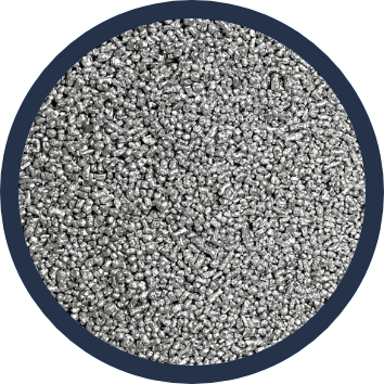 Extracted aluminium